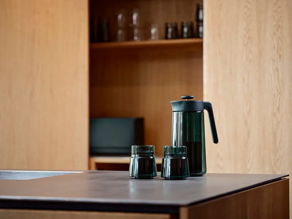 Jacob Jensen Presskanne og glass Green SAMPAK