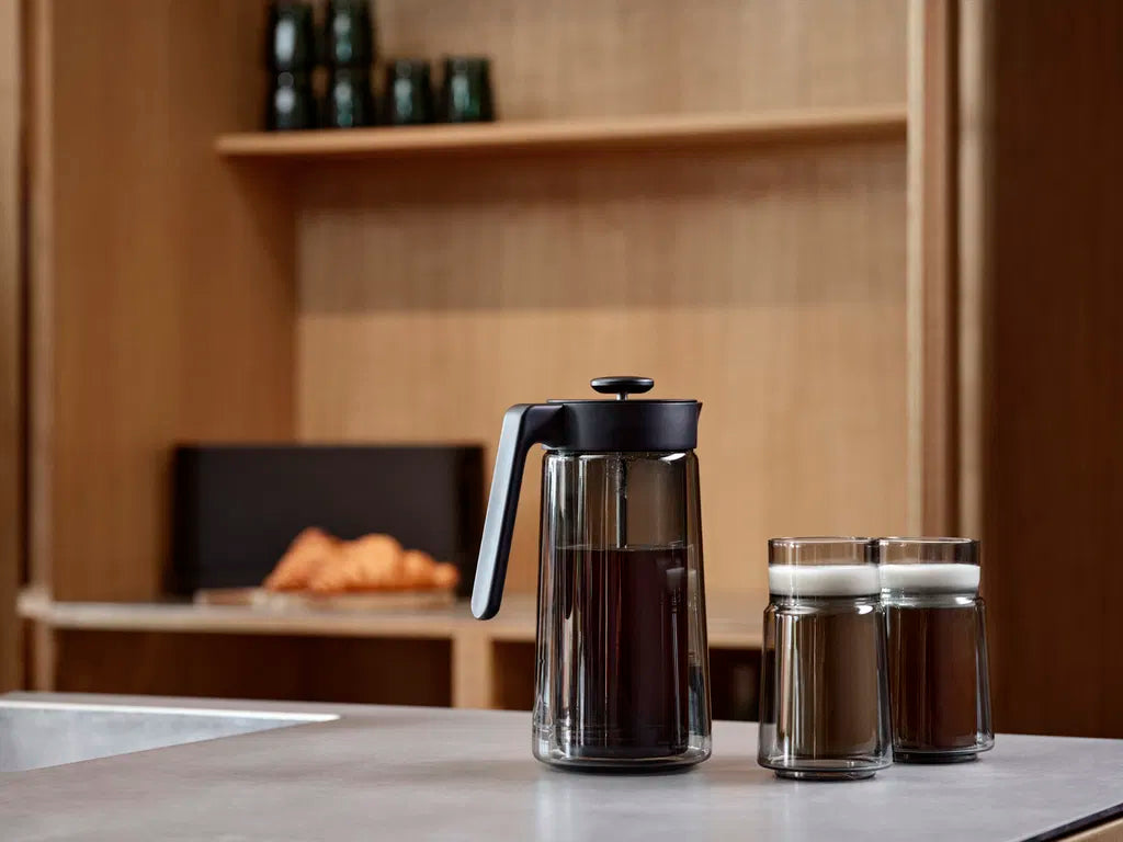 Jacob Jensen Termoglass 2 stk 33 cl Black SAMPAK