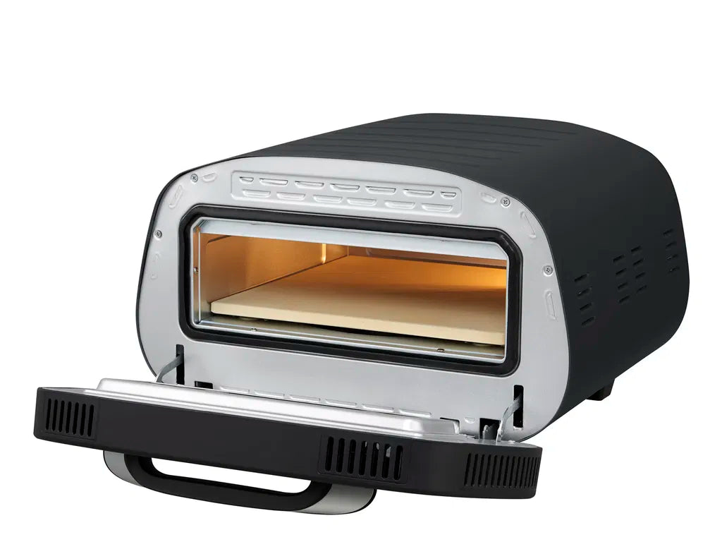Nordic Sense Pizzaovn elektrisk 2200 watt Svart/Sølv
